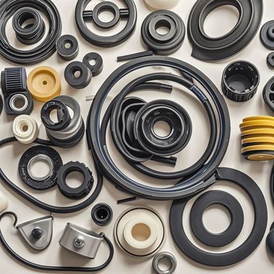Buy HNBR EPDM Custom Abrasion Compression Resistant Rubber Moulding Parts online manufacture