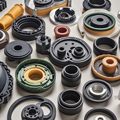 Buy Custom Automobile Rubber Parts Engineered Rubber Components Flexible Rubber Molding online manufacture
