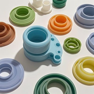 Buy Anti Temperature Custom Silicone Rubber Parts For Industrial Applications online manufacture