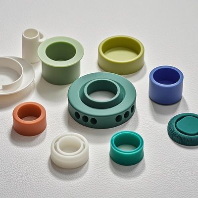Buy 20-90 Shore A Temperature Resistance Custom Color Silicone Moulding Parts online manufacture