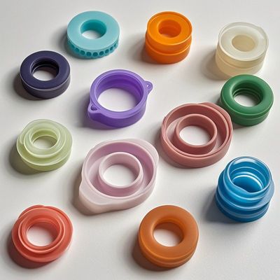 Buy 20-90 Shore A IRHD Temperature Resistant Silicone Elastomer Custom Rubber Molding online manufacture