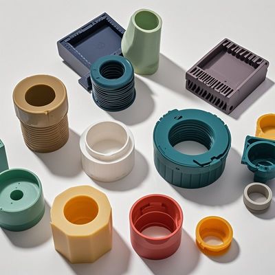 Beli ABS PP PA PA6 PA66 Custom Putih Dan Merah Plastik CNC Bagian Mesin CNC Plastik Bagian online manufacture